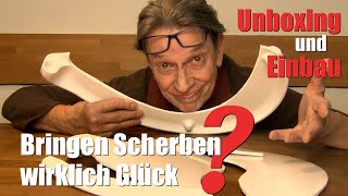 ✅ BAUHAUS  WCSitz mit Absenkautomatik wechseln  ja Scherben bringen Glück [upl. by Ahseila]