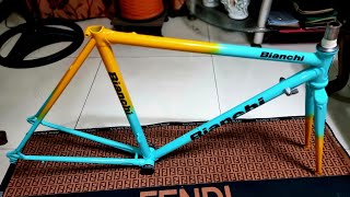 Bianchi Classic Makeover Marco Pantani [upl. by Yrelle]