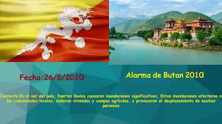 Alarma de Butan 2010 Contexto [upl. by Biagio]