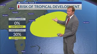 NHC monitoring area off southeastern US for development [upl. by Maloy329]