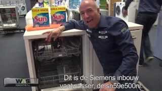 Siemens SN59E500NL vaatwasser review en unboxing sn59e500nl [upl. by Aihsal772]