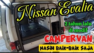 nissan evalia konfersi campervan by mrcampervan9560 dayanghiezartworkshop [upl. by Rutra]