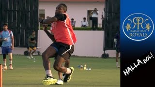 FIDEL EDWARDS Fast bowling in Super Slow Motion [upl. by Ahcmis109]