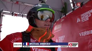 Winning run Mickael Bimboes  FWT18 Xtreme Verbier Switzerland [upl. by Keegan6]