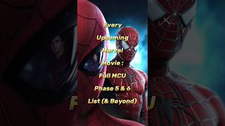 Every Upcoming Marvel Movie  Full MCU Phase 5amp6 List amp Beyond  10 Upcoming Marvel Moviesshorts [upl. by Lucina272]