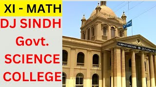 Class 11 Math DJ COLLEGE Preliminary Examination 2024  XI  MATH Solved 2024 [upl. by Ahseiat]