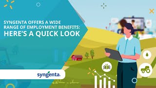 Syngenta offers a wide range of employment benefits Here’s a quick look [upl. by Minta]