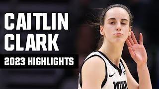 Caitlin Clark 2023 NCAA tournament highlights [upl. by Eissak]