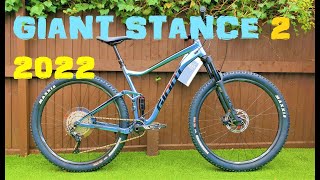 Giant Stance 2 29er 2022 Full Suspension Mountain BIKE [upl. by Merow480]