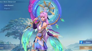 Kagura Jade Blossom Skin  Mobile Legends [upl. by Sommer]