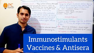 Immunostimulants Pharmacology Part 2 Vaccines and Antisera  Therapeutic Cancer Vaccine [upl. by Ainex]