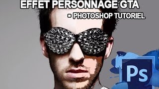 Photoshop Tutoriel Réaliser un effet de dessin style GTA [upl. by Eiboj]