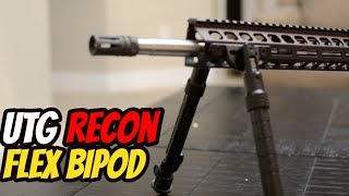 Budget 308 AR 10 UTG Recon Bipod [upl. by Asserat]