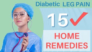 🏠 Home Remedies to Relieve Diabetic Leg Pain✅ [upl. by Squire]