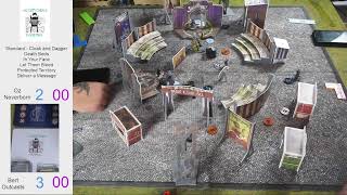 Malifaux Test Stream  Neverborn vs Outcasts  50SS  GG4 [upl. by Suiram332]