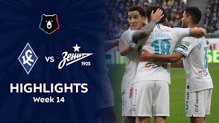 Highlights Krylia Sovetov vs Zenit 02  RPL 201920 [upl. by Eeldarb]