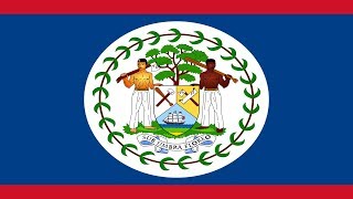 Himno Nacional de Belice  National Anthem of Belize ENGESP [upl. by Ahsikram272]