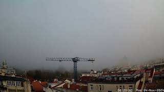 20241104 Prague 4K timelapse [upl. by Arst]