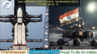 SMGS  SPECIAL ESSEMBLY  CHANDRAYAAN 3  CELEBRATION 2023 [upl. by Dart]