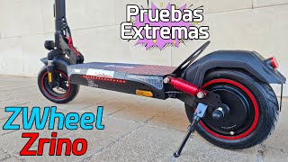 Patinete POTENTE y HOMOLOGADO 🔥 zWheel zRino 2024  Pruebas EXTREMAS [upl. by Anitra98]