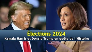 Élections 2024  Kamala Harris et Donald Trump en quête de l’Histoire  DRM Français  AC3T [upl. by Aimet]