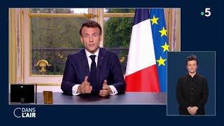 Macron  13 minutes 100 jours… et ça repart   Reportage cdanslair 18042023 [upl. by Ahsilem366]