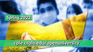 CSULB Spring 2022 Open University [upl. by Gudrin]