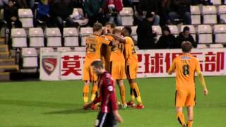 Morecambe vs Cambridge United [upl. by Llimaj]