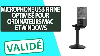 Avis Microphone Optimisé pour Ordinateurs Mac et Windows FIFINE USB [upl. by Assirralc]