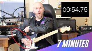 Boost Your Palm Mute Downstroke Speed with This 7Minute Daily Guitar Workout [upl. by Filomena]