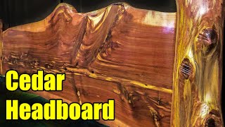 Headboard Design – DIY Cedar Headboard [upl. by Lorna]