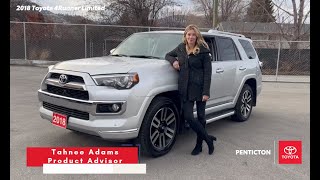 2018 Toyota 4Runner Limited 7Passenger  Walkaround [upl. by Aivekahs]