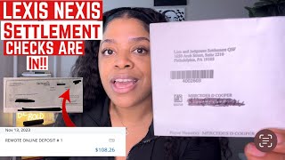 LEXIS NEXIS SUED SETTLEMENT CHECKS ARE IN  😳Check YOUR MAILBOX NOW 💰 [upl. by Zaria920]