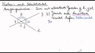 Grundlagen der Geometrie  Teil 1 [upl. by Ecirtemed291]