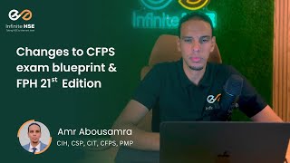 Changes to CFPS exam blueprint amp FPH 21st Edition  التغييرات في اختبار CFPS الإصدار ٢١ من الكتاب [upl. by Haibot]