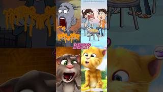 quotMy Friend Always Exaggeratesquot My Talking Tom2 And Ginger🤣💓 tiktok duo viral shorts omg funny [upl. by Oimetra]