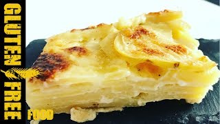 Parmesan gratin potato gluten free recipe [upl. by Namijneb580]