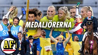 Här är Sveriges medaljörer från sommarOS i Tokyo [upl. by Pufahl]