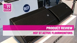 Musikmesse 2015  RCF ST Active Floormonitors [upl. by Gildea199]