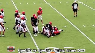 footballopelika vs opelika spring game 2023 [upl. by Syla227]