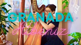 Granada by Albeniz solo harp Transcribed by Susann McDonald and Linda Wood Rollo [upl. by Nnylram]