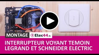 💡 TUTO  Comment installer et brancher un interrupteur à voyant témoin [upl. by Nnil326]