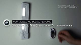 REGLETTES LED éclairage dappoint DETECTEUR PIR ou TELECOMMANDE  PEARLTVFR [upl. by Josi553]