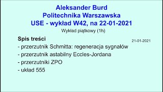 Aleksander Burd Politechnika Warszawska USE W42 [upl. by Elgar]