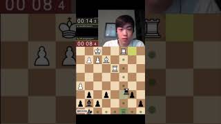 Stockfish 5 didnt have time to react💀 chess chesscom speedchess [upl. by Tiras]