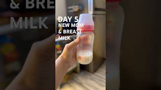 Less Breast milk newmom minivlog fitness [upl. by Hanafee636]