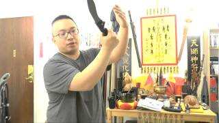 Tactical Knife Fighting Lesson 1  Pocket Kukri Cold Steel Rajah 2 Blocking as Attack [upl. by Longerich130]