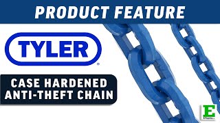 Tyler Tool Hardened Alloy Hex Shape AntiTheft Chain  ERigging Products [upl. by Nosreffej]