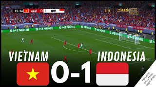 AsiaCup2023 TIMNAS INDONESIA 10 VIETNAM • RINGKASAN • Simulasi dan Rekreasi Video Game [upl. by Eey]