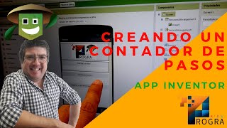 Curso de app inventor ¡Crea un contador de pasos Podómetro Cuenta tus próximos 1000 pasos [upl. by Rennat]